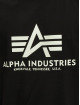 Alpha Industries Tričká Basic Kryptonite èierna