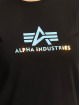 Alpha Industries Tričká Rainbow èierna