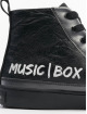 Armani sneaker Exchange Music Box zwart