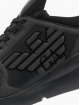 Armani Sneakers A-Racer Reflex svart