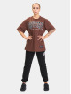 Babystaff T-Shirt College Oversized braun