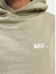 BALR Bluzy z kapturem Joey Box Satin bezowy