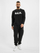 BALR Pullover Brand Straight Crew Neck schwarz