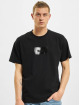 BALR T-Shirt Satin Print Oversized Fit black