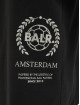 BALR T-Shirt Crest Print Amsterdam Box Fit schwarz