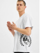 BALR T-Shirty Crest Print Oversized Fit bialy