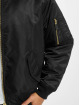 Brandit Bomber jacket Ma2 Fur Collar black