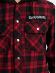 Brandit Camicia Iron Maiden Checkered rosso