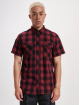 Brandit Camicia Roadstar rosso