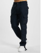 Brandit Cargobuks Pure Slim Fit blå