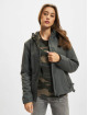 Brandit Chaqueta de entretiempo Ladies Windbreaker Frontzip Transition Jacket gris