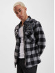 Brandit Chemise Ozzy Checkered Long Sleeve noir