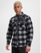Brandit Chemise Ozzy Checkered Long Sleeve noir