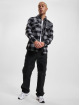 Brandit Chemise Ozzy Checkered Long Sleeve noir
