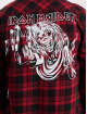 Brandit Chemise Iron Maiden Checkered rouge