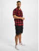 Brandit Chemise Check Halfsleeve rouge