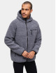 Brandit Overgangsjakker Teddyfleece Worker grå