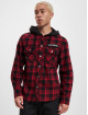 Brandit overhemd Iron Maiden Checkered rood