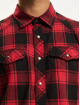 Brandit overhemd Check rood