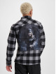 Brandit overhemd Ozzy Checkered Long Sleeve zwart