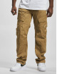 Brandit Pantalon cargo Adven Slim Fit beige