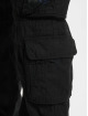 Brandit Pantalon cargo Pure Slim Fit noir