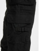 Brandit Pantalon cargo Pure Slim Fit noir