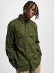 Brandit Skjorte Flannel Long oliven