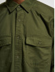 Brandit Skjorte Flannel Long oliven