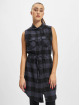 Brandit Skjorte Ladies Long Gracey Sleeveless sort