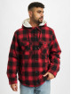 Brandit Välikausitakit Lumber Hooded punainen