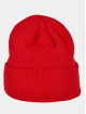 Build Your Brand Beanie Heavy Knit rosso