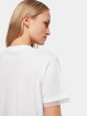 Build Your Brand Camiseta Ladies Laces blanco