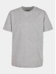 Build Your Brand Camiseta Kids Basic 2.0 gris