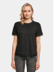 Build Your Brand Camiseta Ladies Laces negro