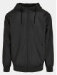 Build Your Brand Giacca Mezza Stagione Recycled Windrunner nero