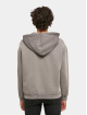 Build Your Brand Hoodie Ladies Acid Washed Oversize grå