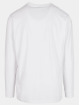 Build Your Brand Longsleeve Organic weiß