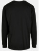 Build Your Brand Longsleeve Organic zwart