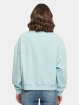 Build Your Brand Maglia Oversized Crewneck blu