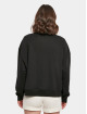 Build Your Brand Maglia Oversized Crewneck nero