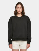 Build Your Brand Maglia Oversized Crewneck nero