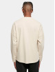 Build Your Brand Pitkähihaiset paidat Oversized Cut On Sleeve beige