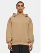 Build Your Brand Sudadera Acid Washed Oversized beis