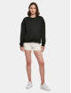 Build Your Brand Svetry Oversized Crewneck čern