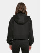 Build Your Brand Sweatvest Short Oversized zwart