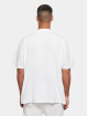 Build Your Brand T-shirt Oversized Mock Neck bianco