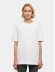 Build Your Brand T-shirt Ladies Oversized Boyfriend bianco