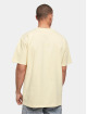 Build Your Brand T-shirt Heavy Oversize giallo