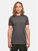 Build Your Brand t-shirt Ringer grijs
